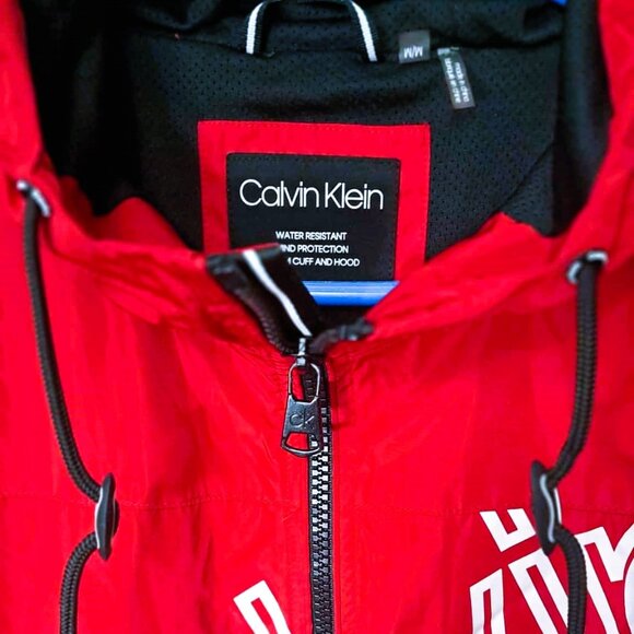 Authentic Calvin Klein Water Resistant, Windbreaker Jacket - Picture 1 of 6